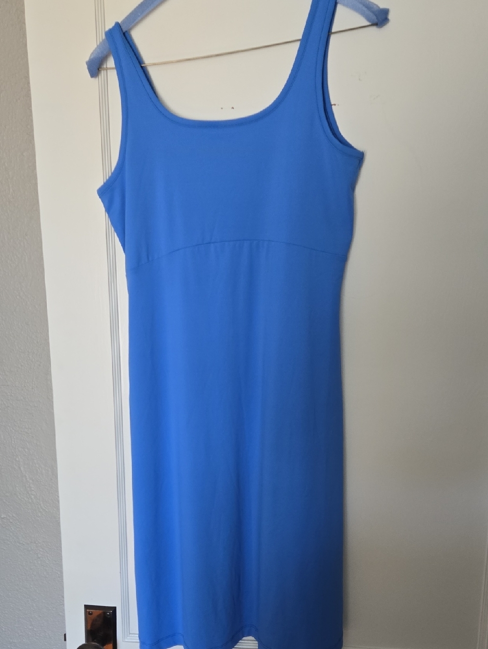 Columbia Sportswear PFG Fishing Sapphire Blue Sleeveless Mini Dress - Scoop Neck